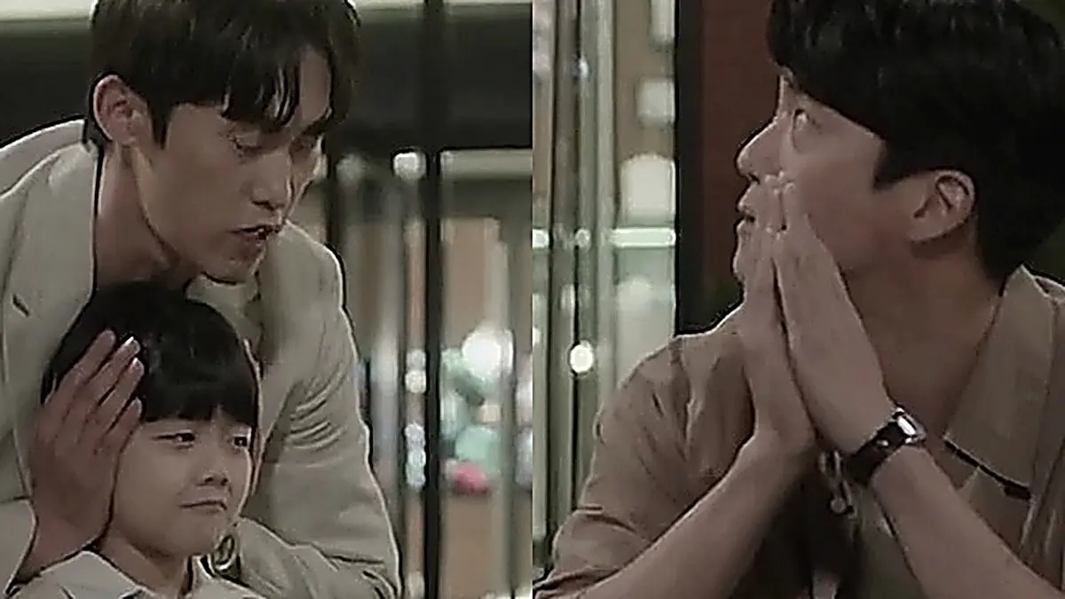 Jang Seo-yeon telling her mother about Mu-jin's son