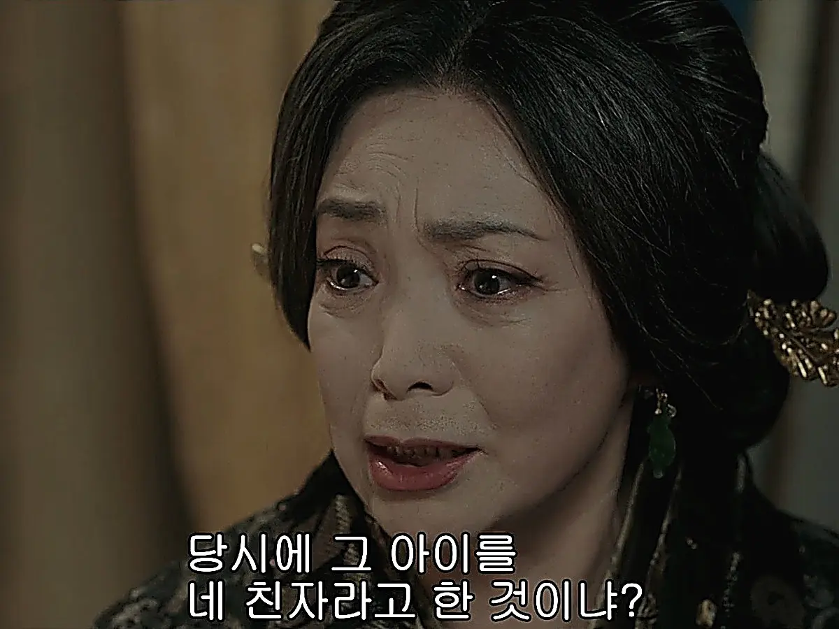 The Empress Dowager hears the truth about the Crown Prince's parentage