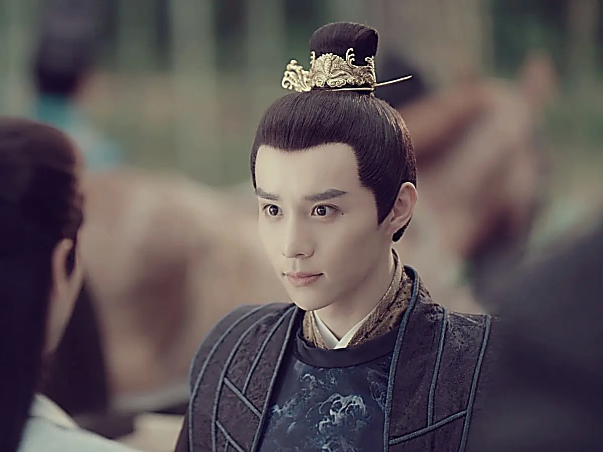 Shangguan Tou confronting Prince Lu across the chessboard