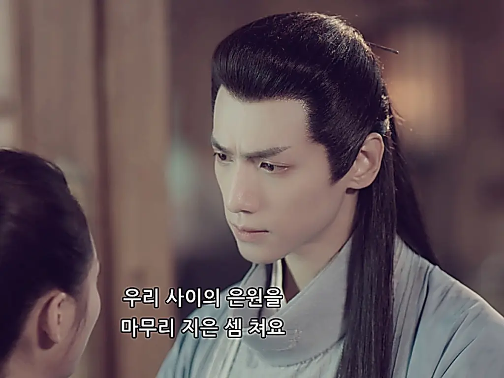 Shangguan Tou resolving to sacrifice himself to settle past grievances
