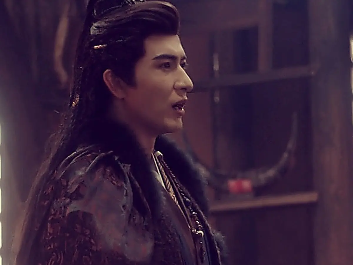 Prince Ying provoking Xiao Wuyi in northern captivity