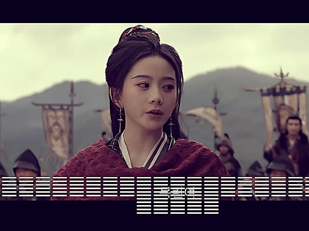 Li Luojun walking onto the battlefield in a crimson cloak