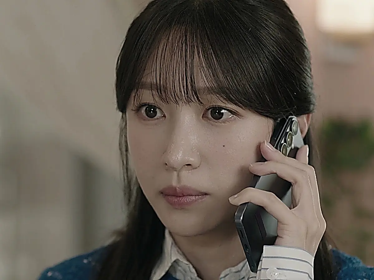Han Gyu-rim breaking down in tears over her son's words
