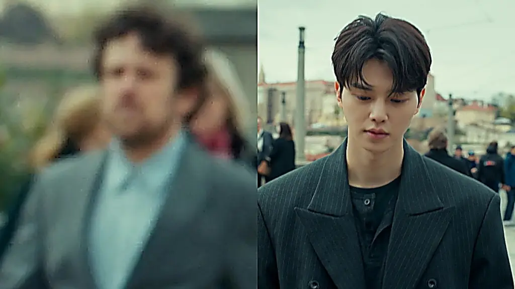 Kang Bi-o walks alone through the quiet streets of Europe to process his grief