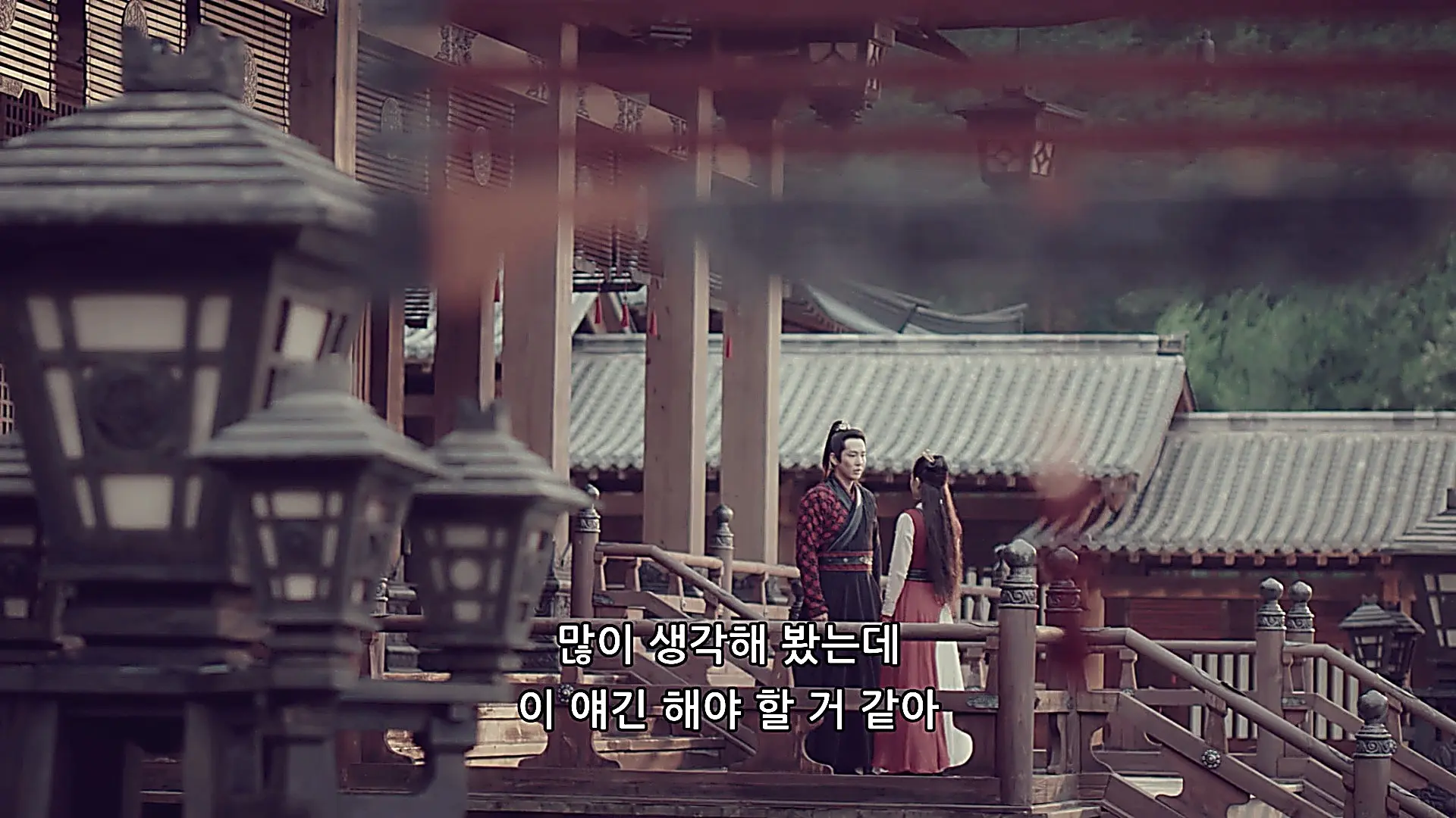 Chong Xuezhi confiding in Yuwen Muyuan about Prince Lu