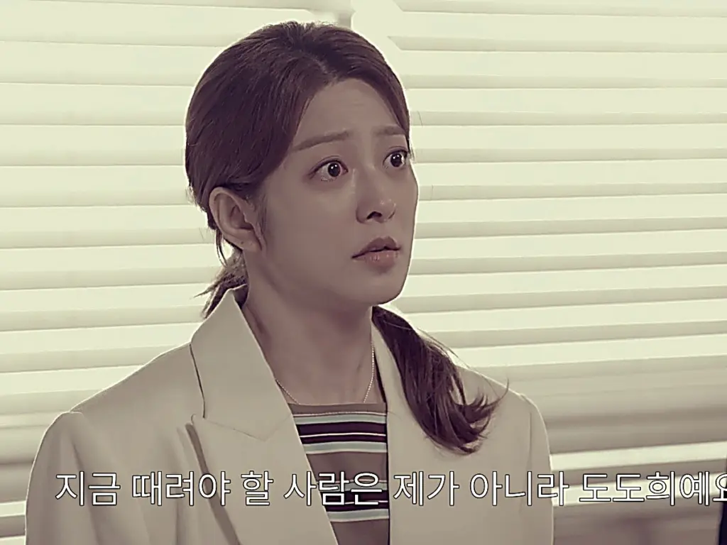 Na Ji-ni stands her ground against Kim Sun-kyung